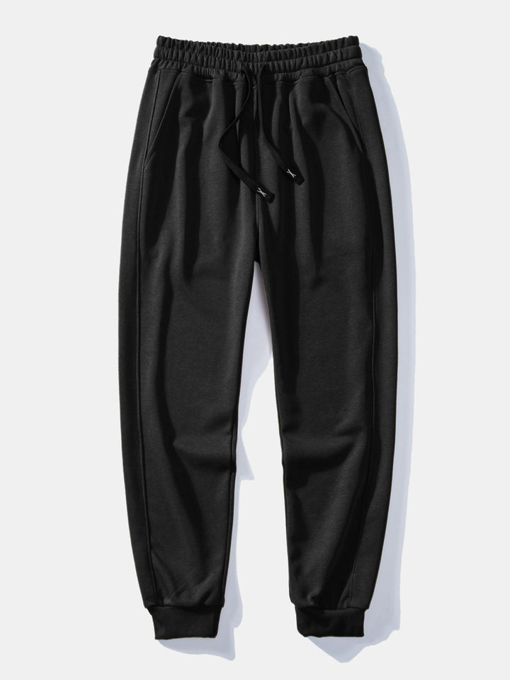 Zwarte Kat Print Relax Fit Sweatshirt & Joggingbroek