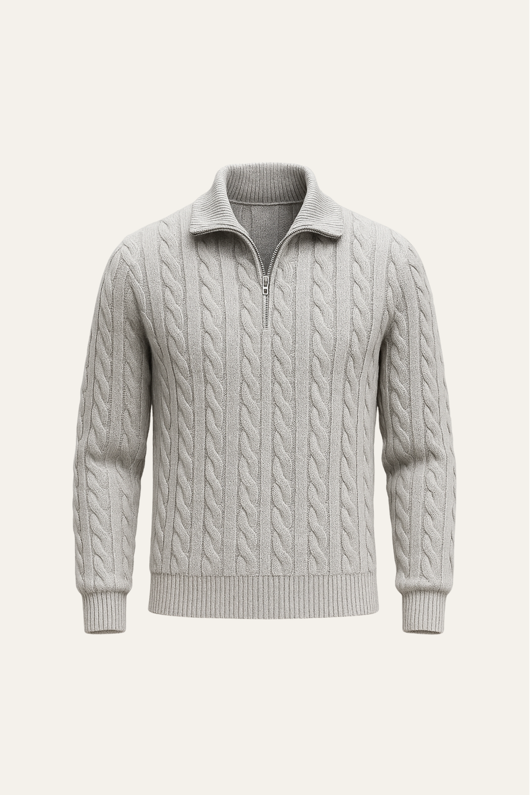 Medici Cable Knit Grey