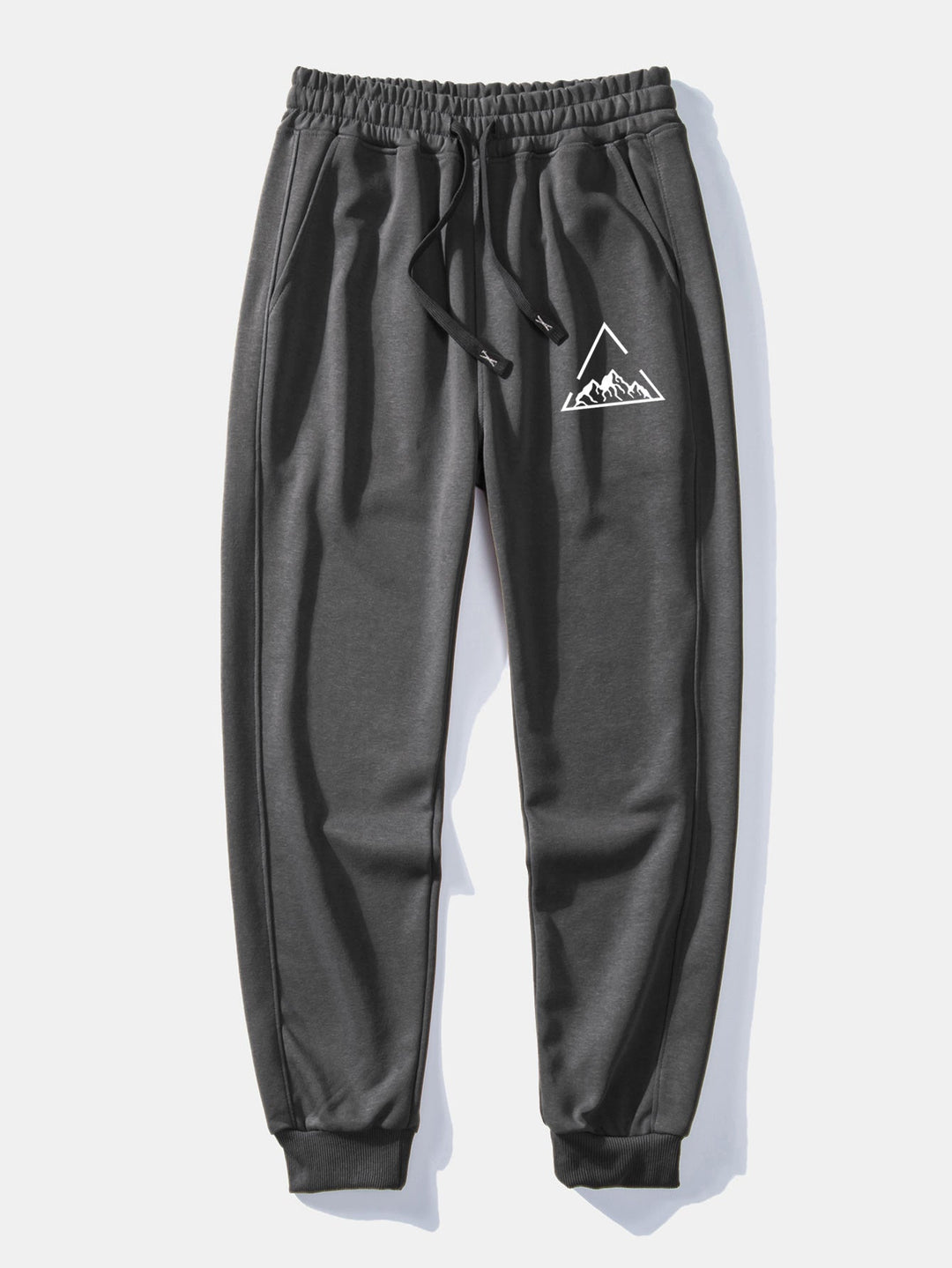 Triangle Mountain Print Relax Fit Hoodie & Joggingbroek
