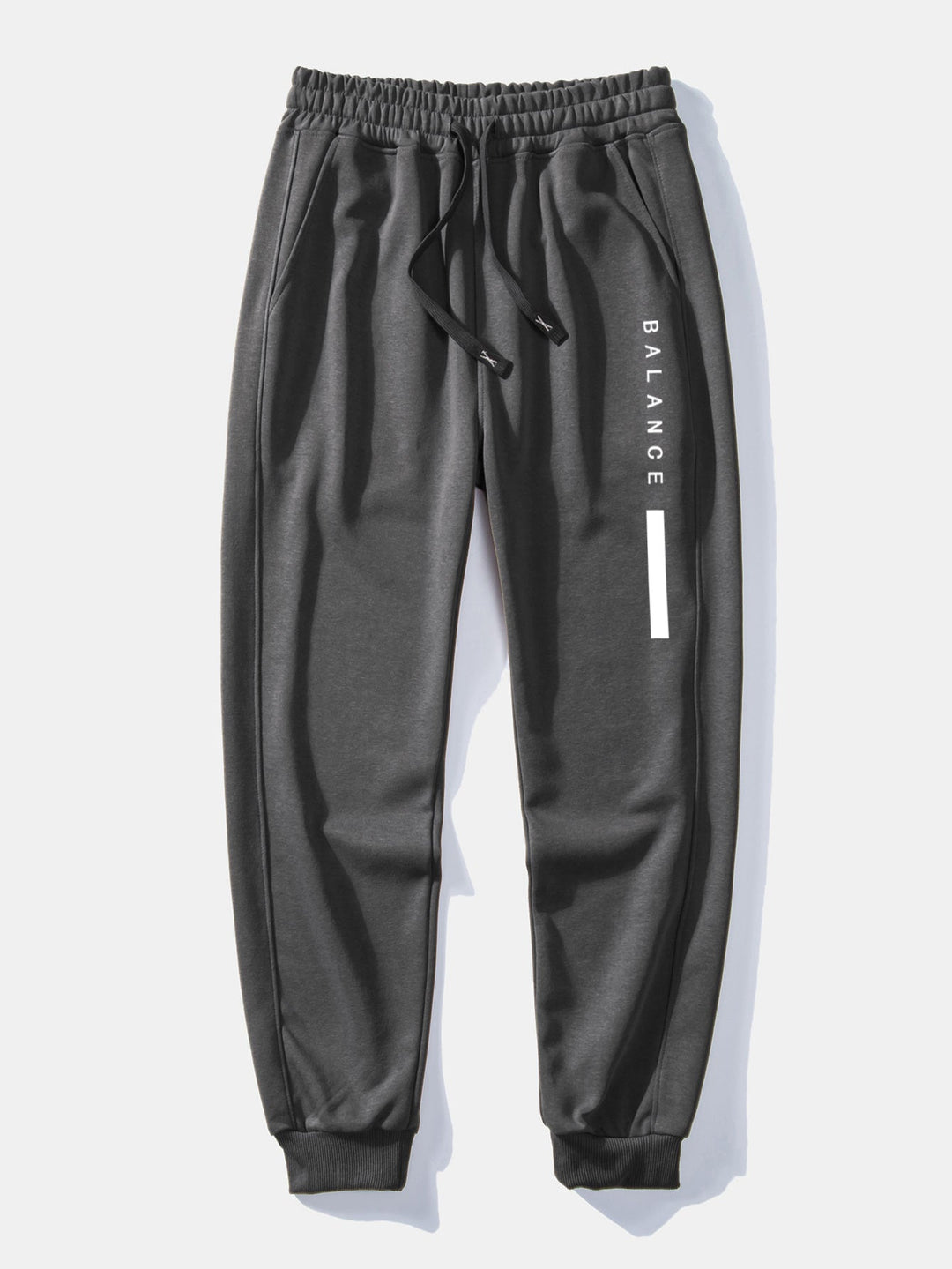 Balance Stripe Print Relax Fit Crew Neck Sweatshirt & Joggingbroek