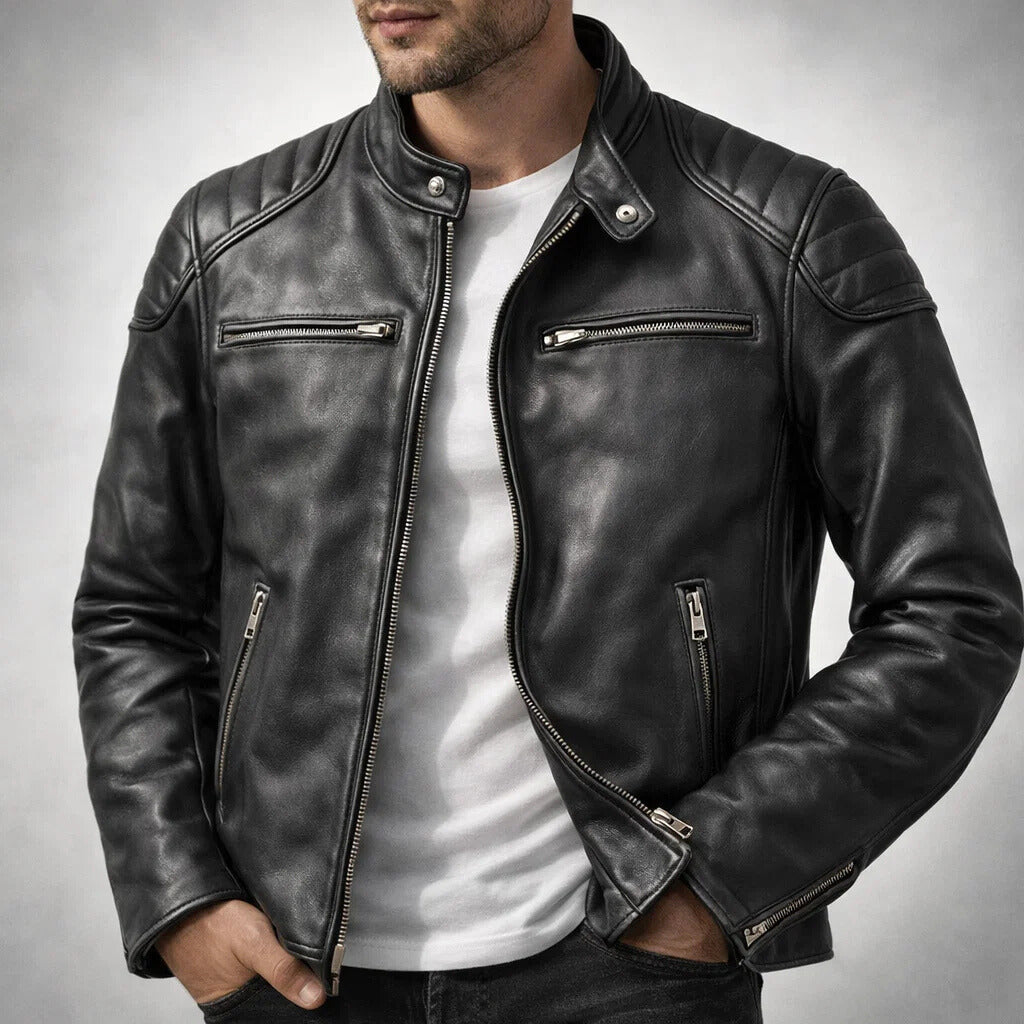 Edward l Leather Jacket
