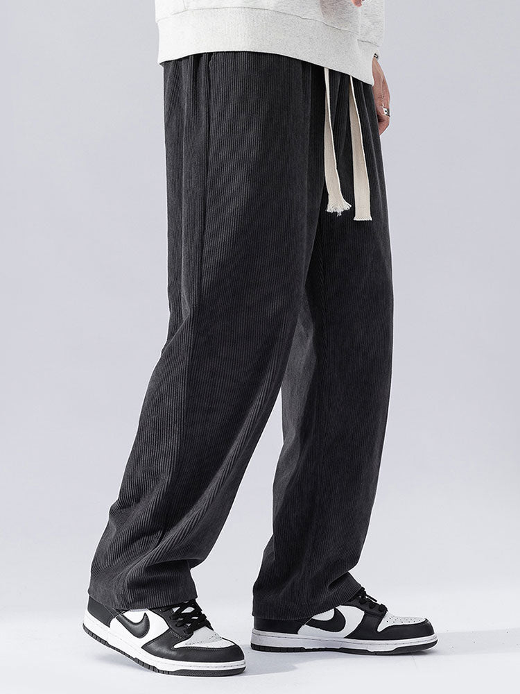 Rechtafstaande Corduroy Broek
