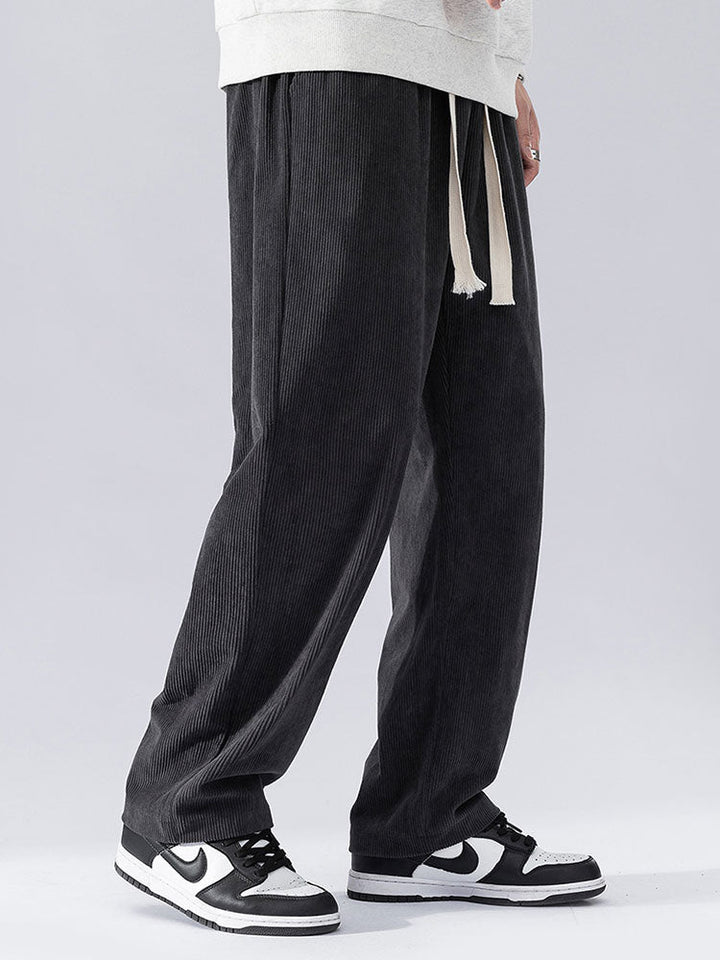 Rechtafstaande Corduroy Broek