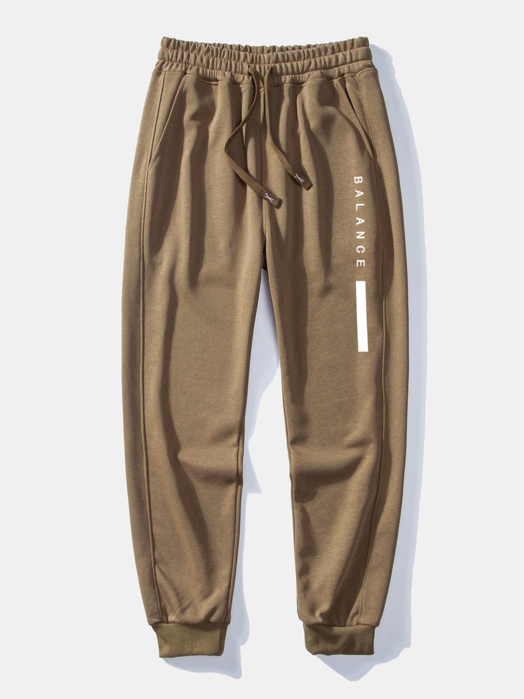 Balance Stripe Print Relax Fit Crew Neck Sweatshirt & Joggingbroek