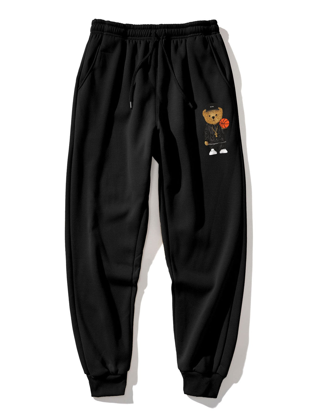 Basketbalbeer Print Hoodie & Joggingbroek