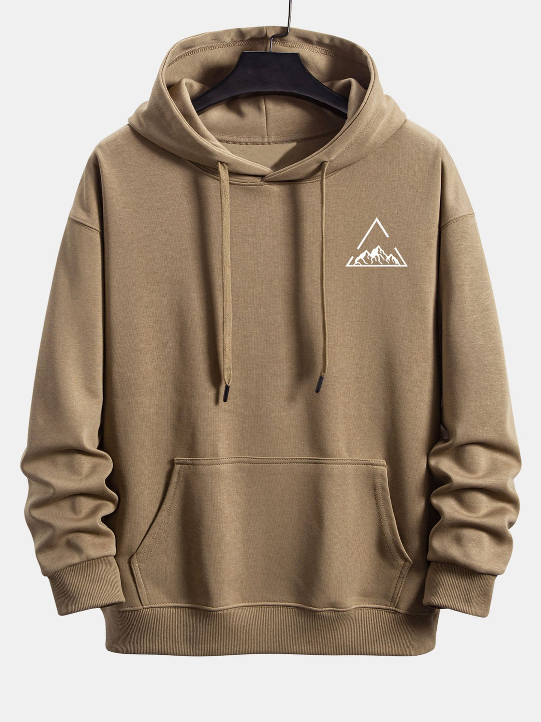 Triangle Mountain Print Relax Fit Hoodie & Joggingbroek