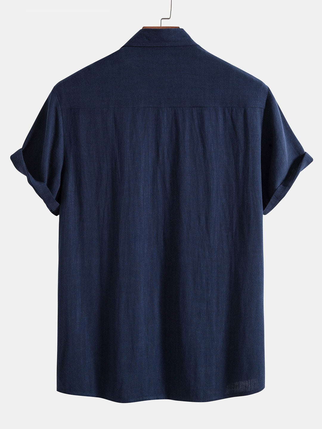 Linen Rayon Shirt & Straight-Leg Linen Pants