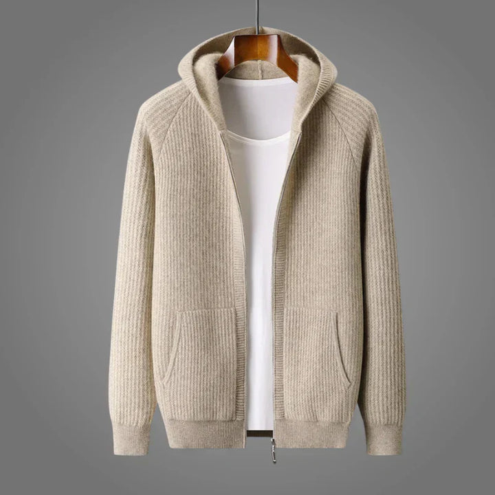 Oliver | Casual Wool Sweatshirt (Cashmere)