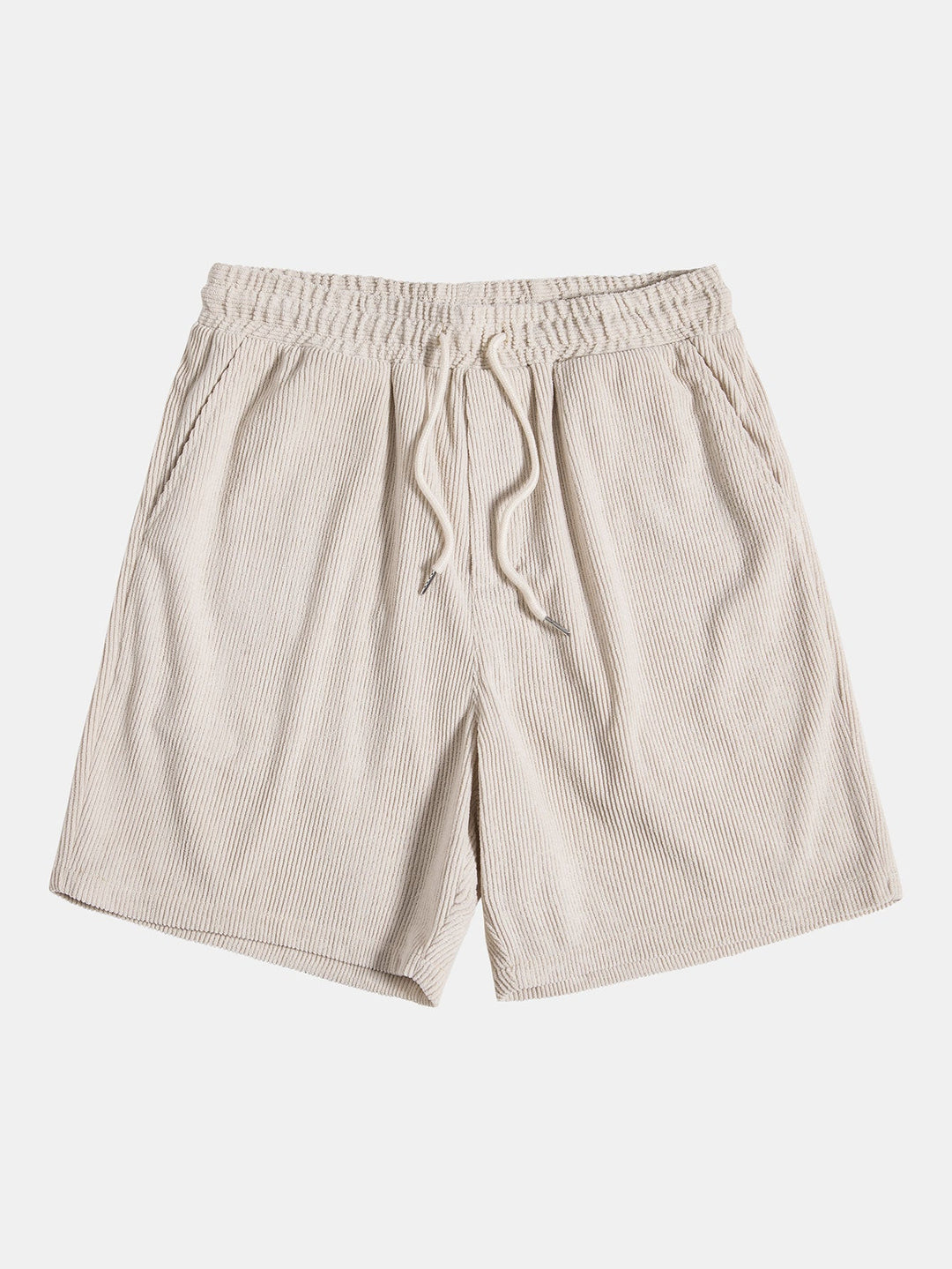 Korte Mouwen Corduroy Polo Shirt & Corduroy Korte Broek