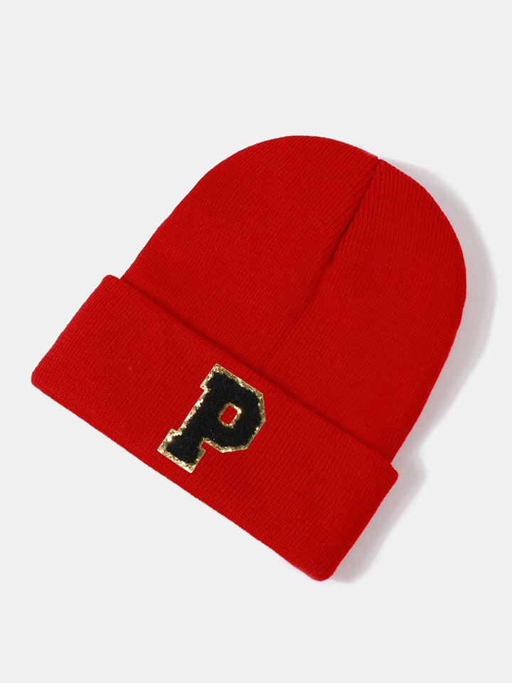 1 stuk Letter A-Z Warme Gebreide Beanie Hoed