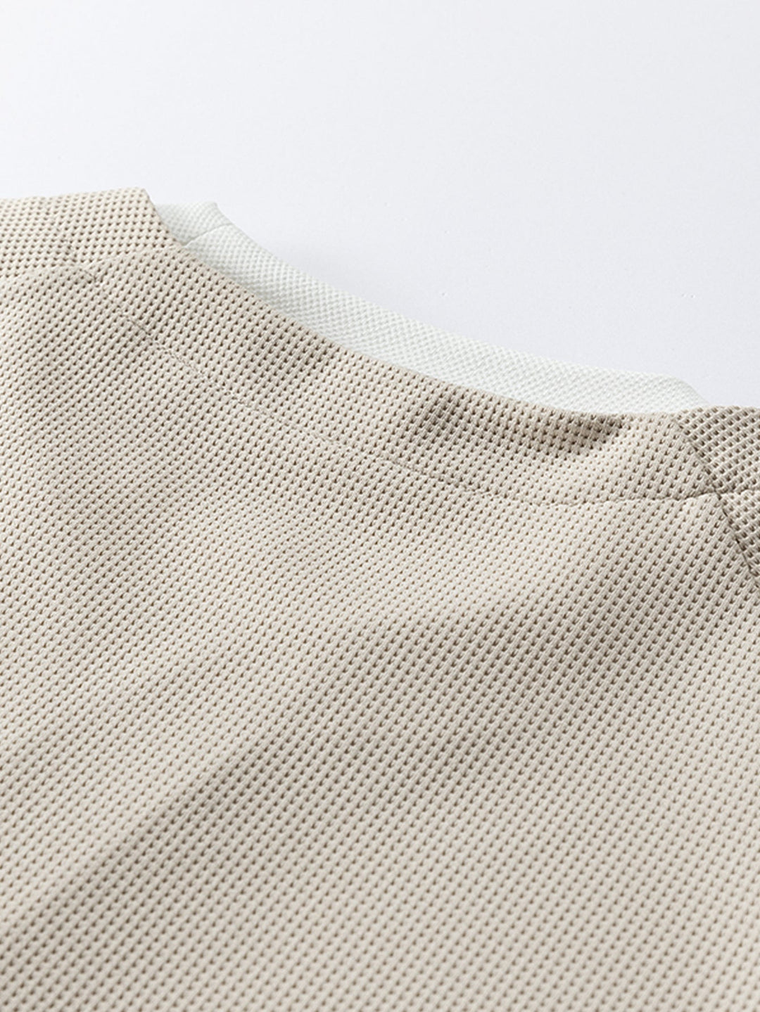Raglanmouw 2-in-1 Wafel T-shirt