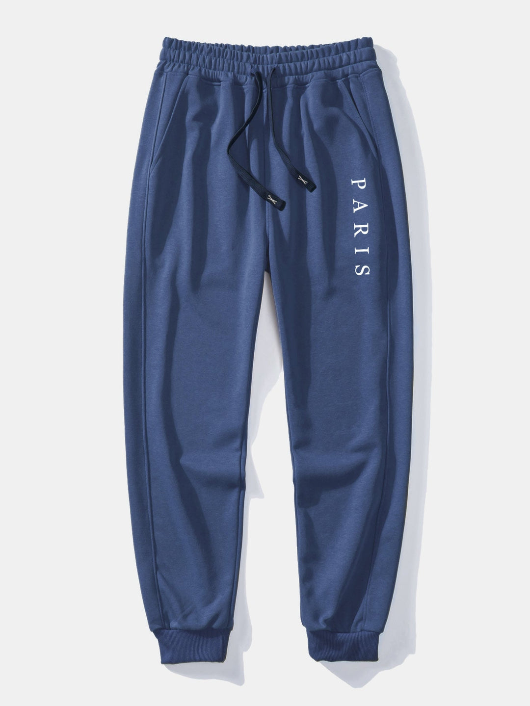 Paris Slogan Print Relax Fit Crew Neck Sweatshirt & Joggingbroek