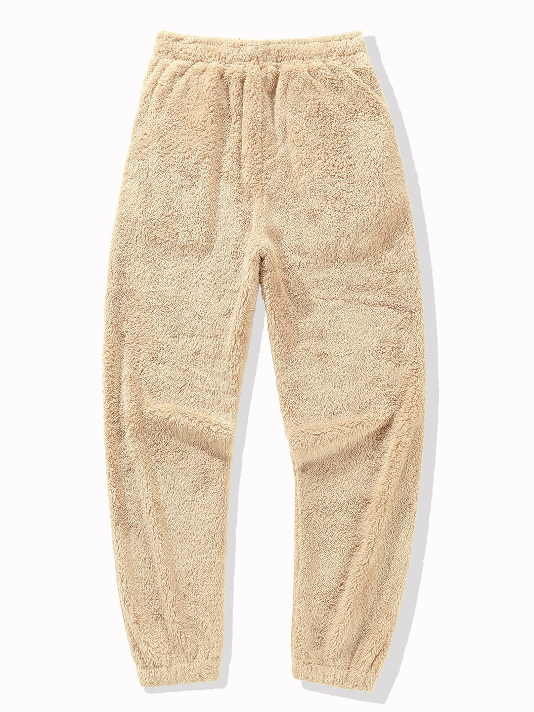 Beren Geborduurd Patch Teddy Hoodie & Teddy Jogger Broek