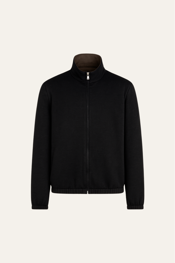 Reverso Bomber Jacket Brown