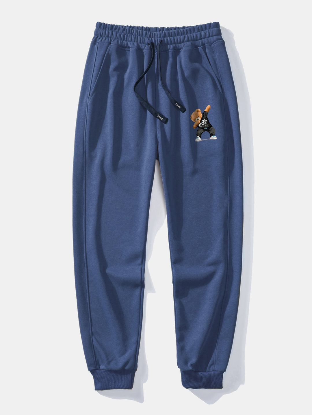 Cool Bear Print Relax Fit Crew Neck Sweatshirt & Joggingbroek