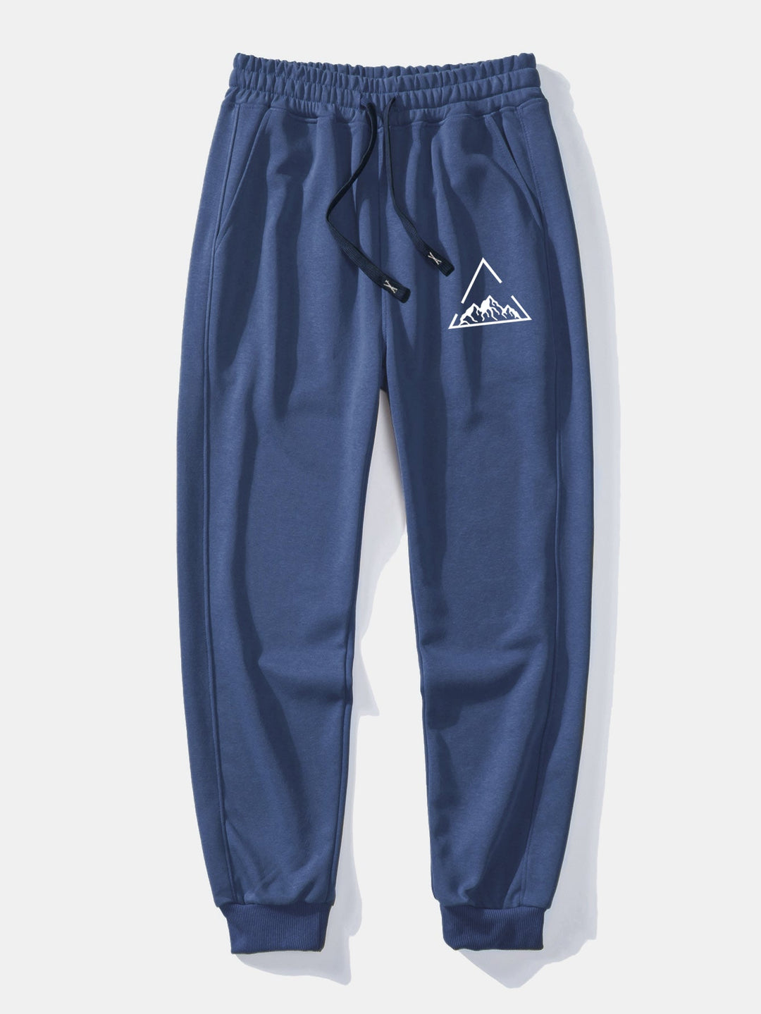 Triangle Mountain Print Relax Fit Hoodie & Joggingbroek