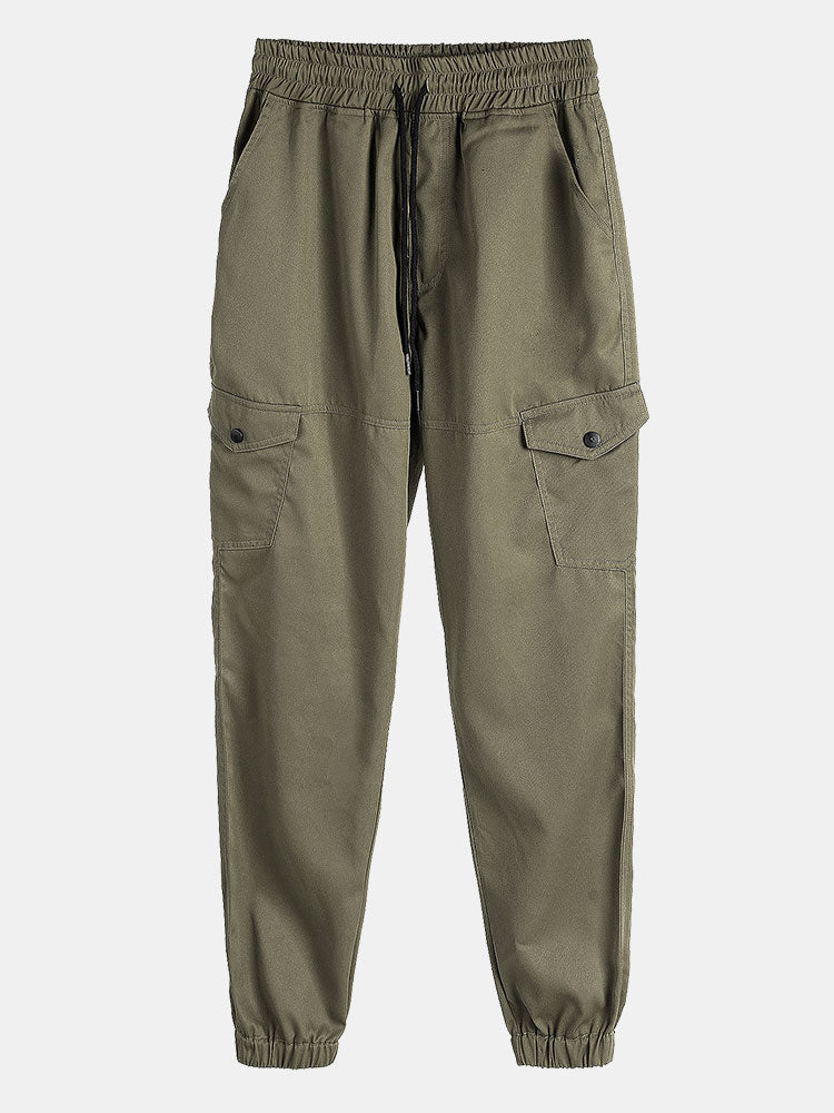 Camouflage Oplosbare Beerprint Relax Fit Sweatshirt & Chino Cargo Jogger Broek