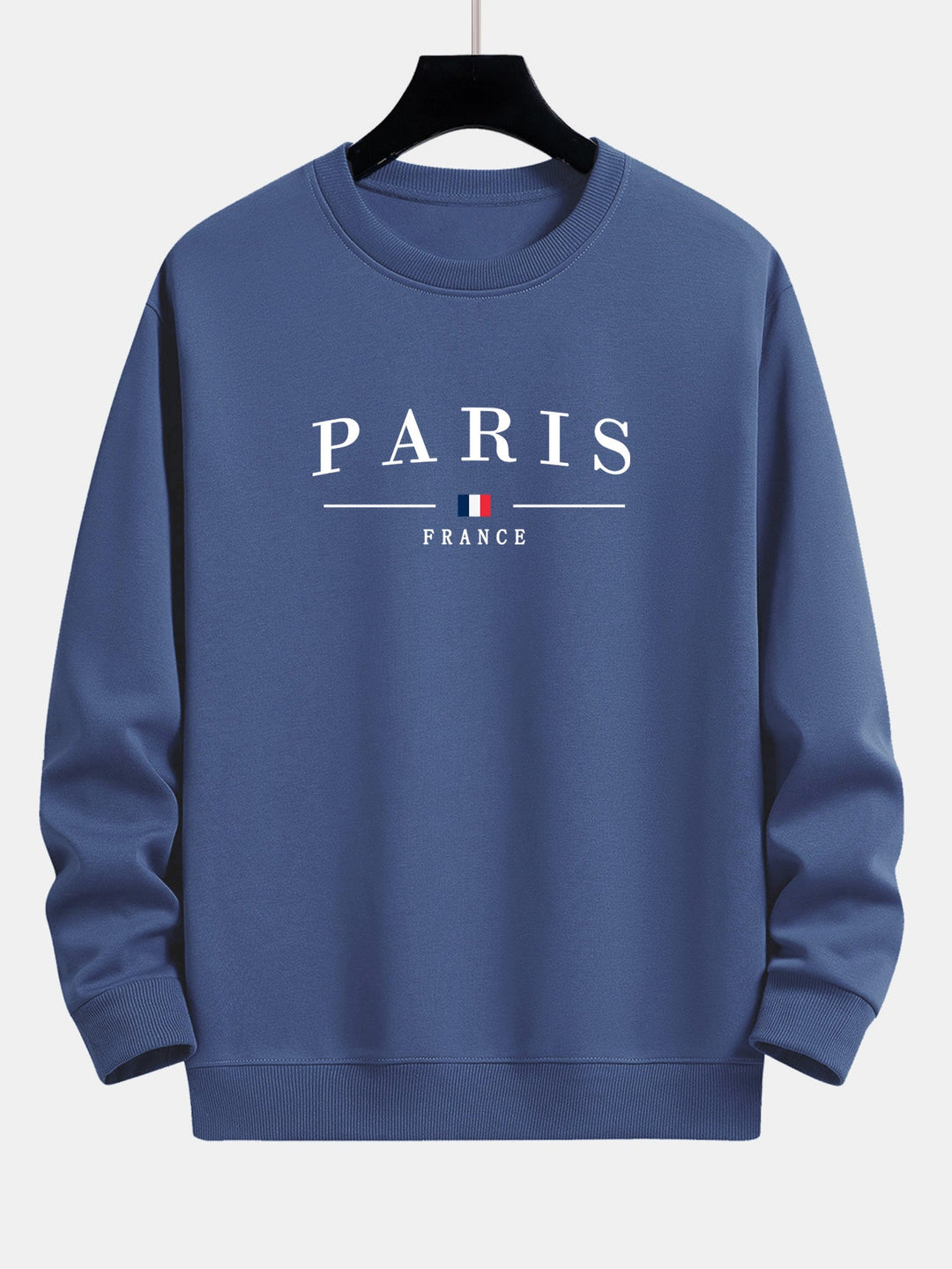 Paris Print Relax Fit Crew Neck Sweatshirt & Joggingbroek