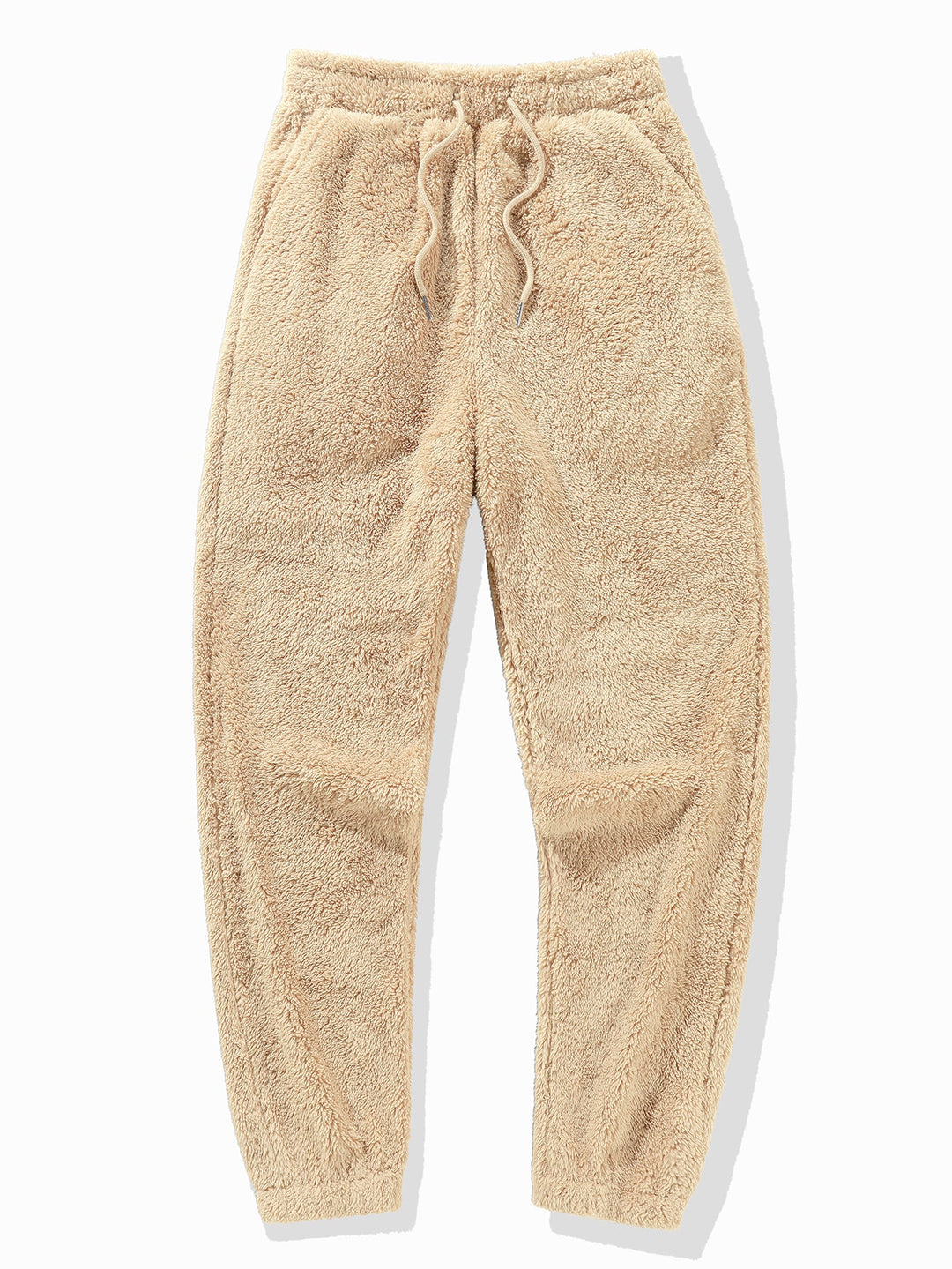 Beren Geborduurd Patch Teddy Hoodie & Teddy Jogger Broek