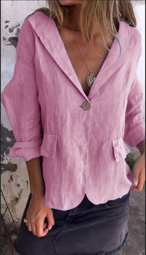 Elise | Lightweight Retro-Inspired Blazer