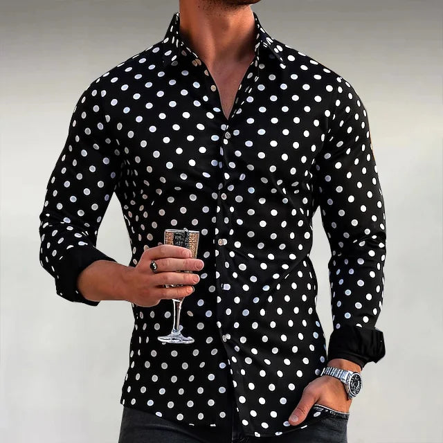 Oliver l Polka Dot Shirt