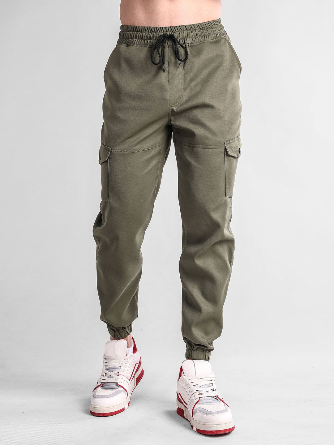 Camouflage Oplosbare Beerprint Relax Fit Sweatshirt & Chino Cargo Jogger Broek