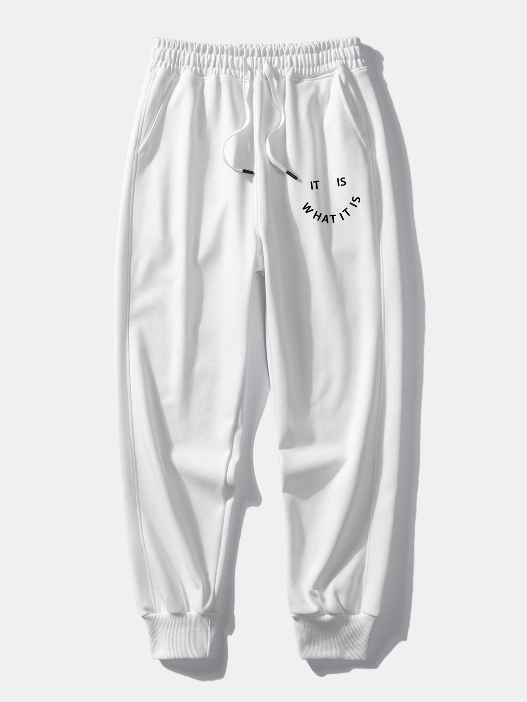 It Is What It Is Print Relax Fit Hoodie & Joggingbroek