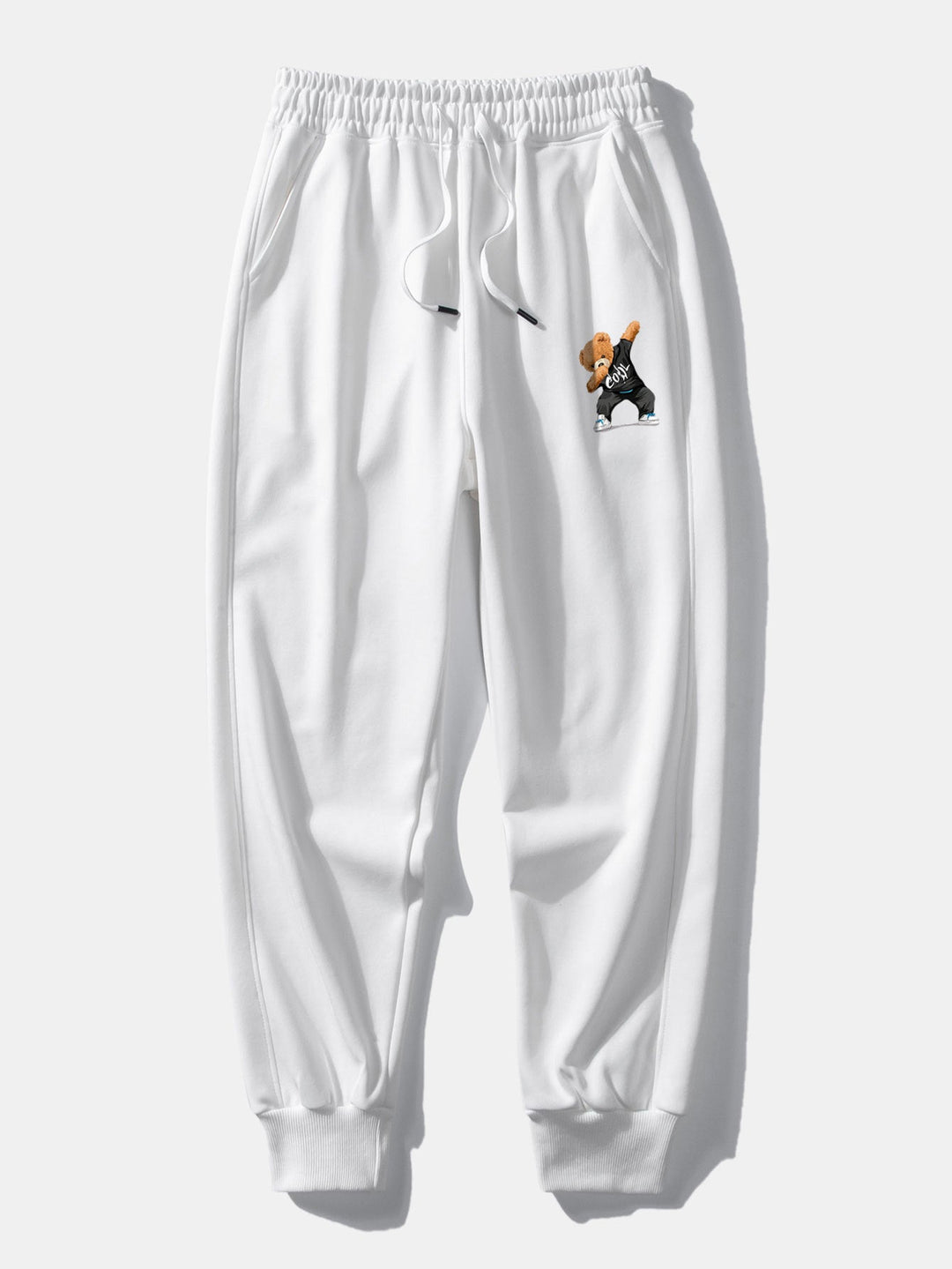 Cool Bear Print Relax Fit Crew Neck Sweatshirt & Joggingbroek