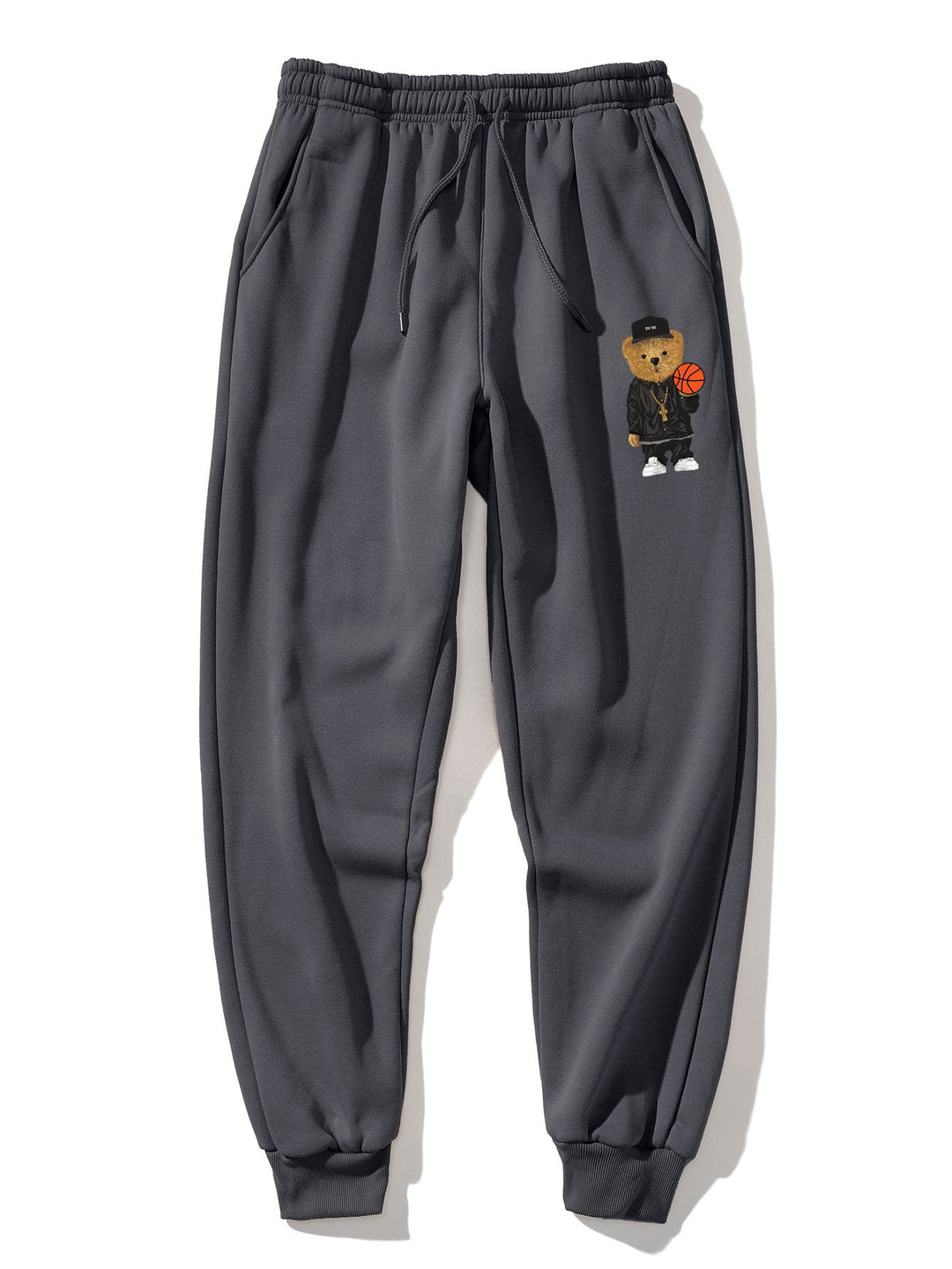 Basketbalbeer Print Hoodie & Joggingbroek
