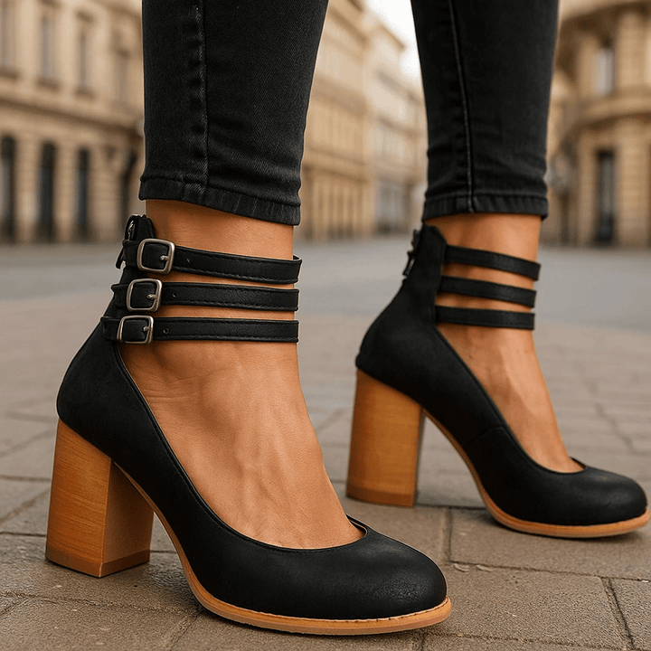 Elena l Charm Heels