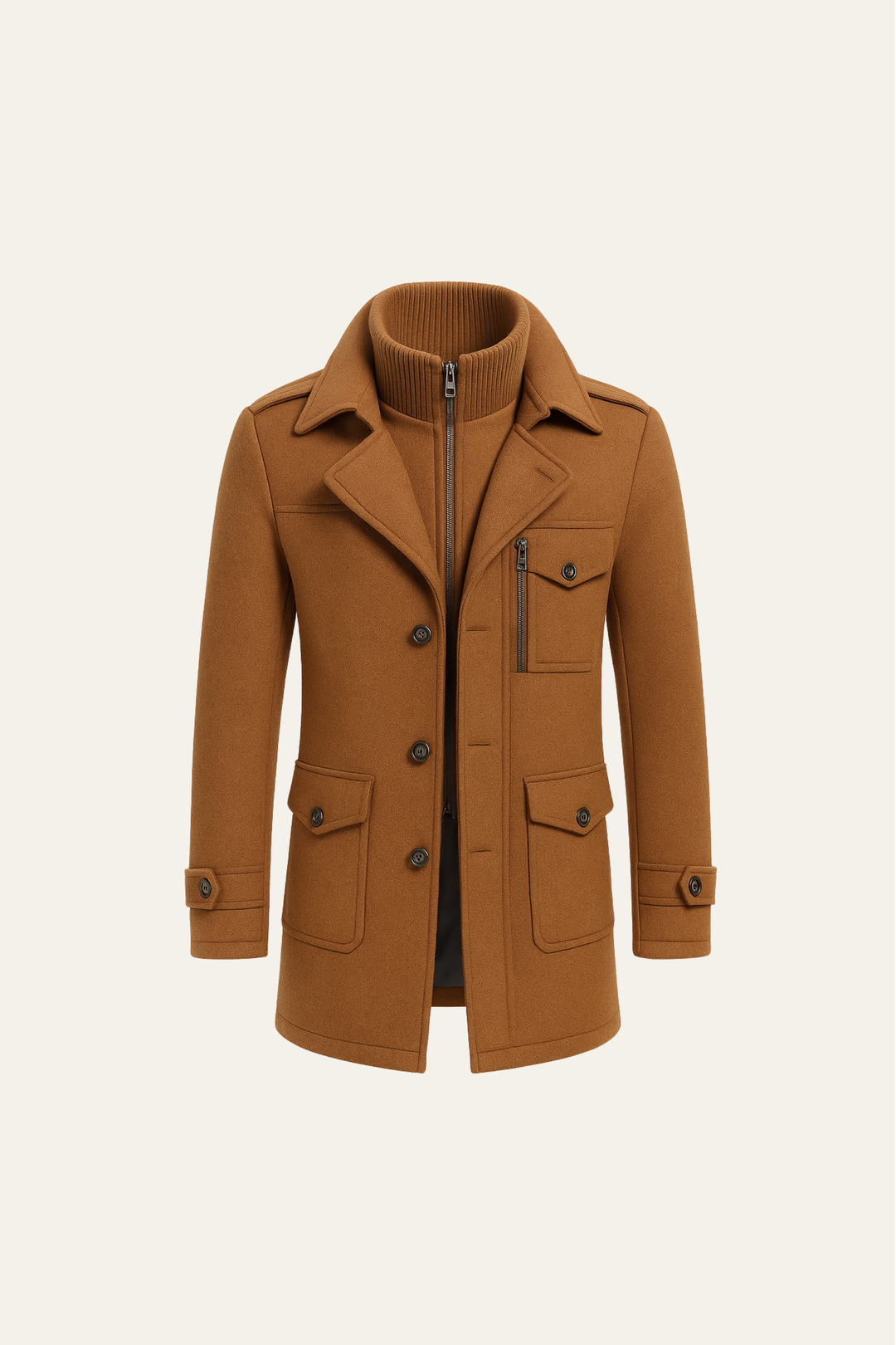 Melvin Field Coat Orange
