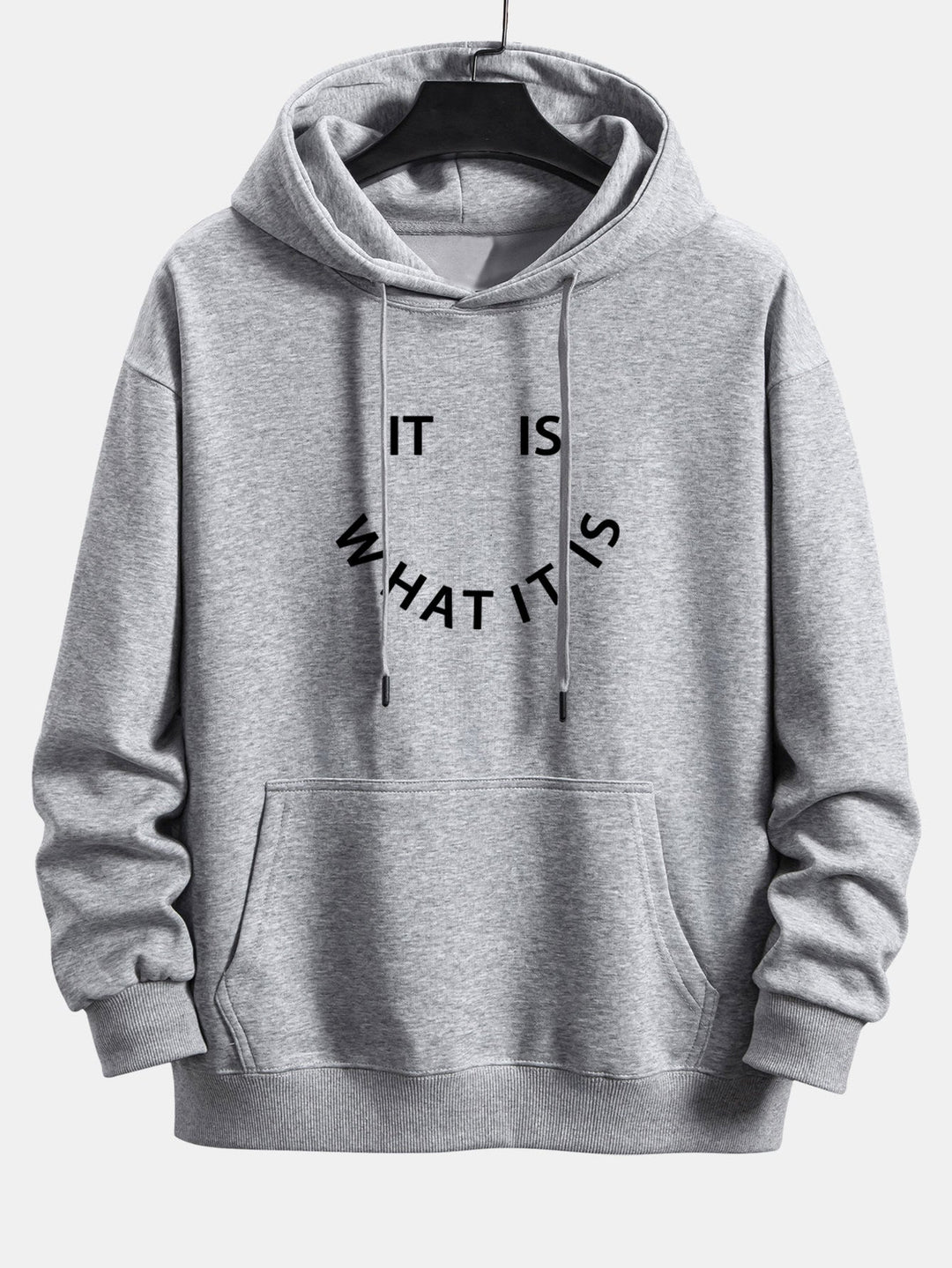 It Is What It Is Print Relax Fit Hoodie & Joggingbroek