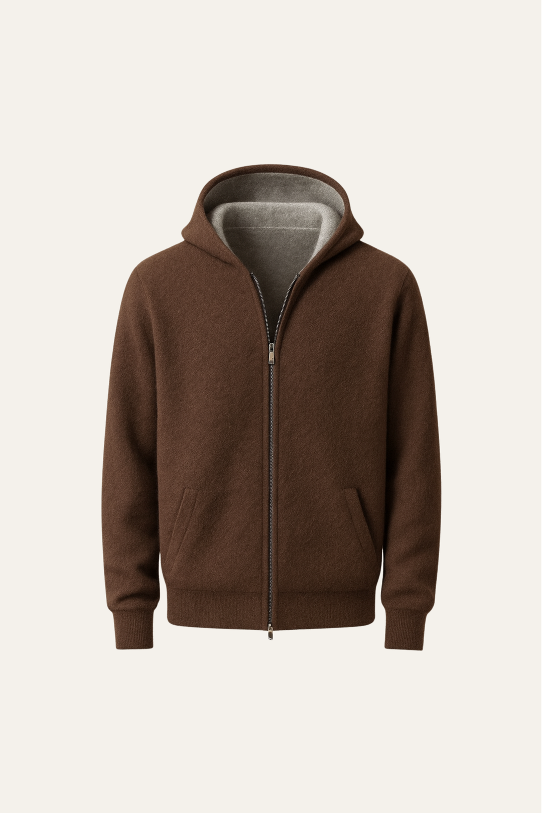 Novaro Hooded Zip Knit