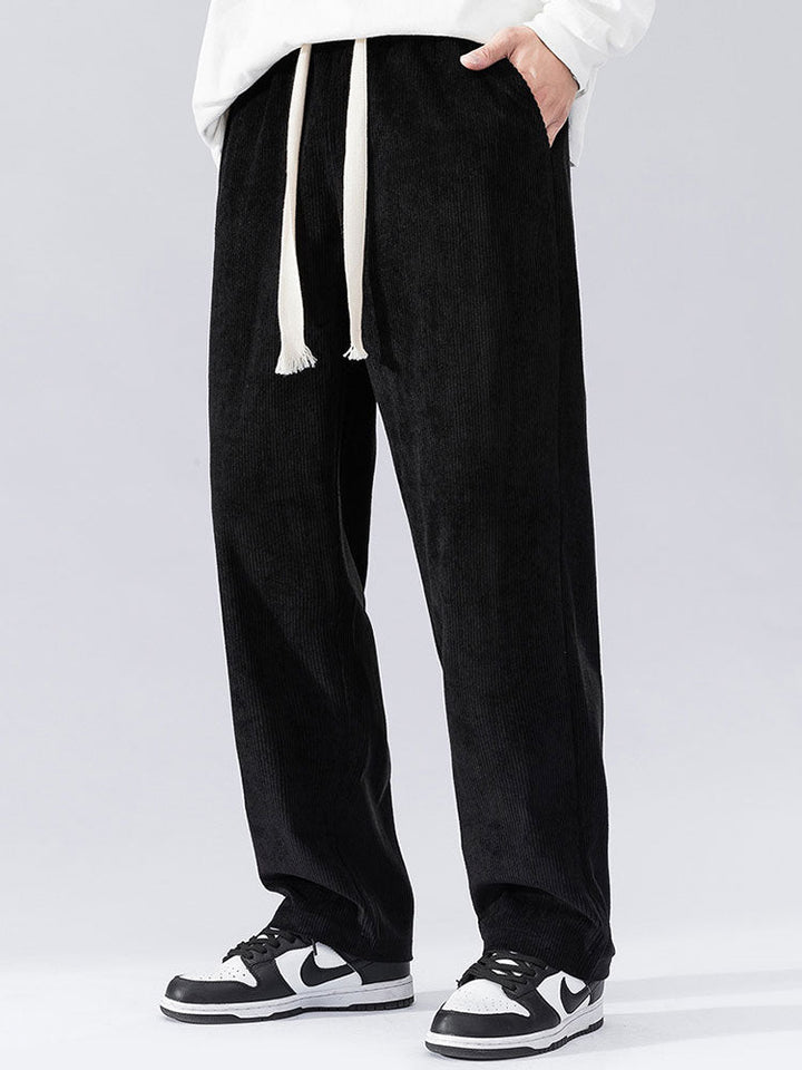 Rechtafstaande Corduroy Broek
