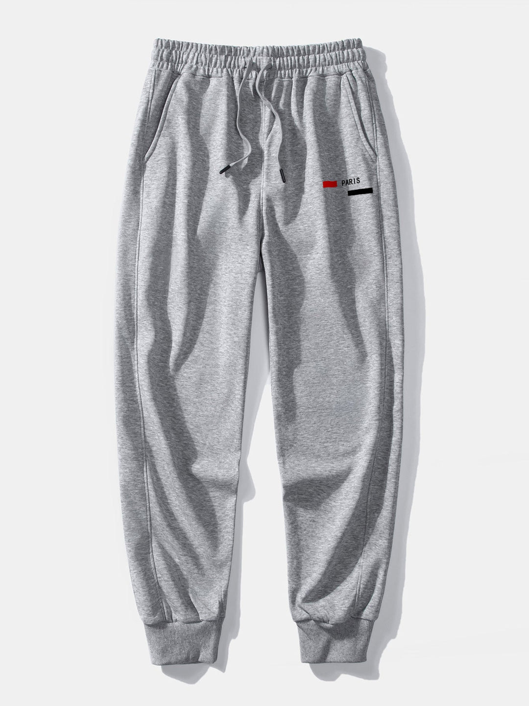Paris Stripe Print Relax Fit Crew Neck Sweatshirt & Joggingbroek