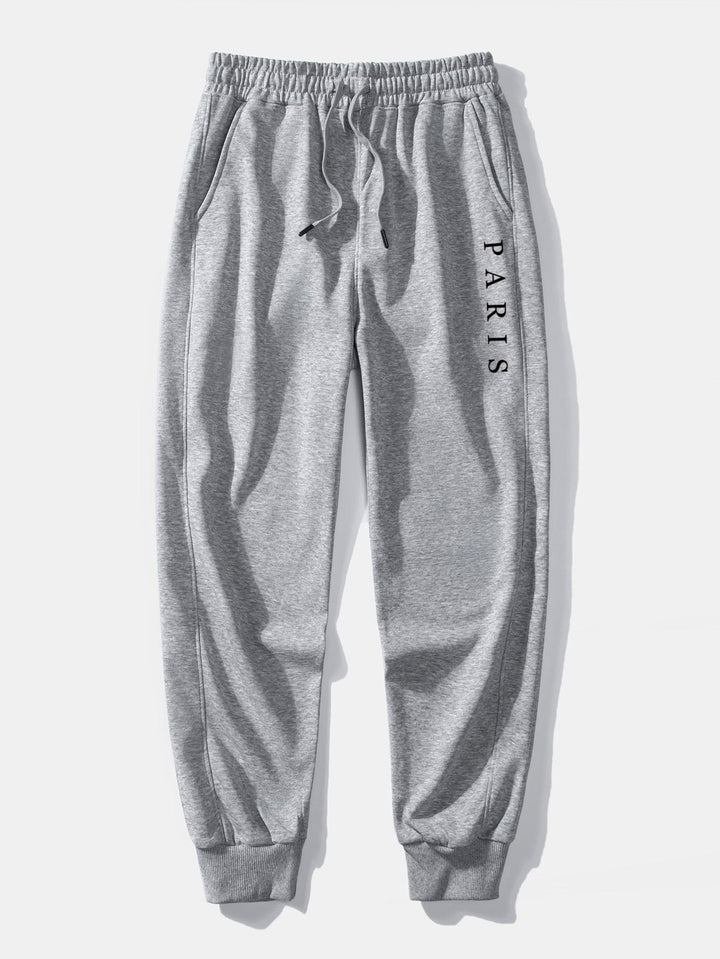 Paris Print Relax Fit Crew Neck Sweatshirt & Joggingbroek