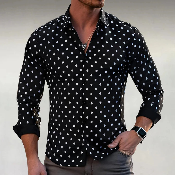 Oliver l Polka Dot Shirt