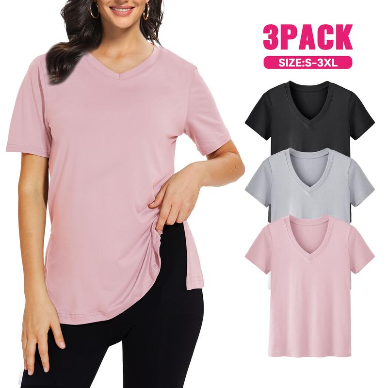 Selena l  Casual Loose Fit Tee (Pack of 3)