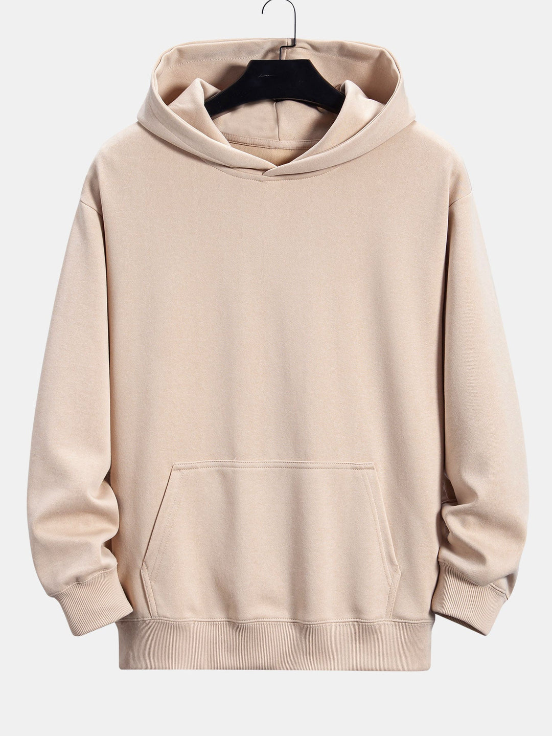 Slogan Achterdruk Relax Fit Hoodie & Rechte Pijpen Corduroy Broek