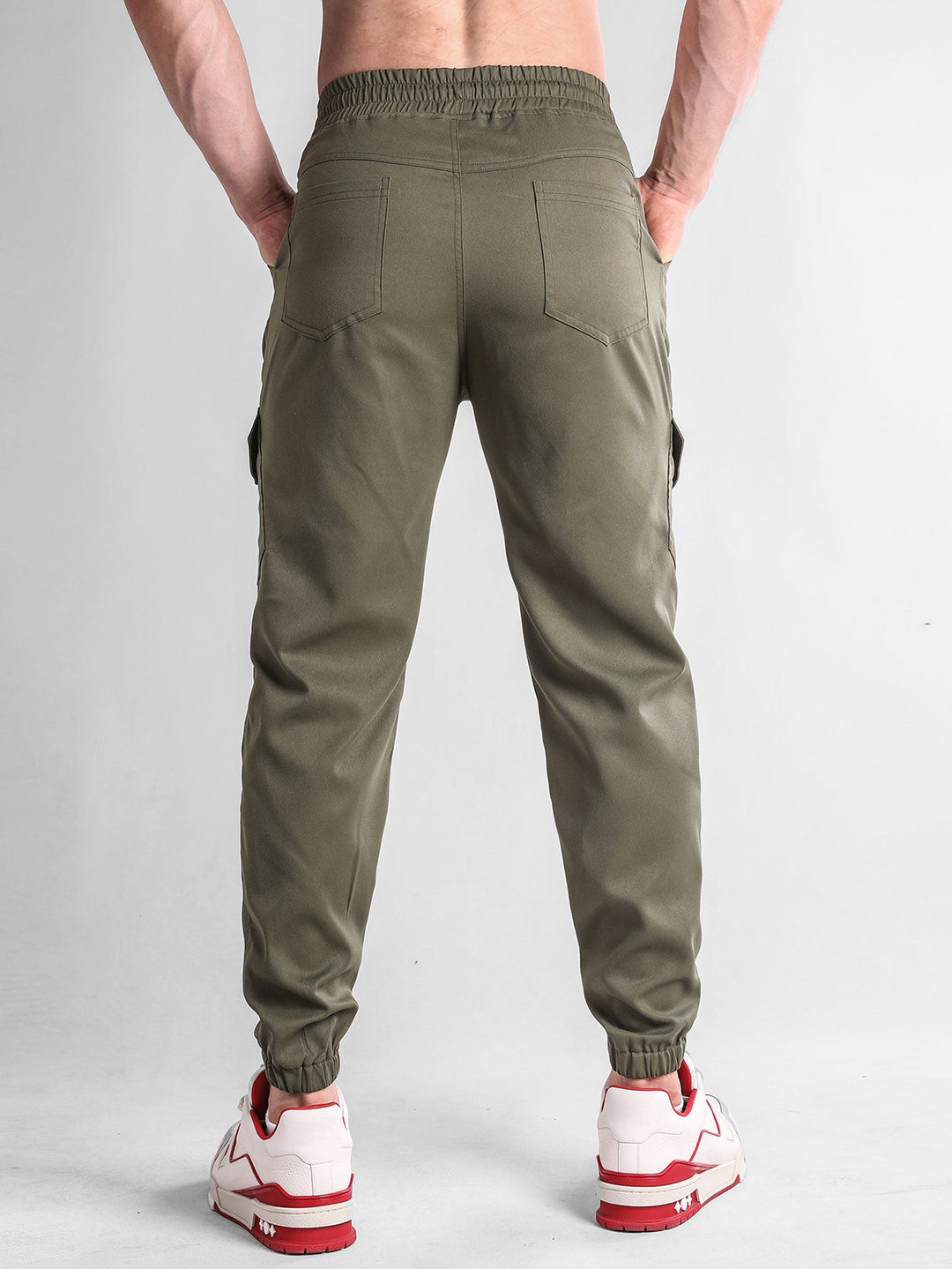 Camouflage Oplosbare Beerprint Relax Fit Sweatshirt & Chino Cargo Jogger Broek