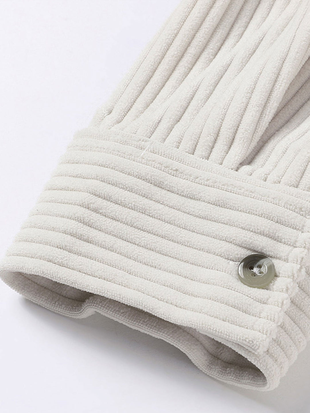 Relaxed Fit Button-Down Shirt in Corduroy