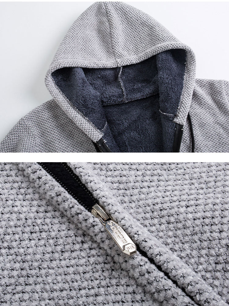 Lange lijn hoodie sweater
