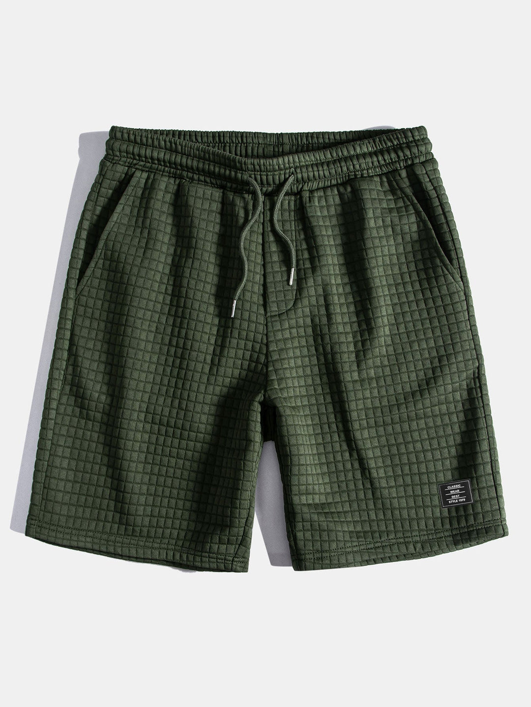 Korte Mouw Wafel Boog Hem T-Shirt & Shorts
