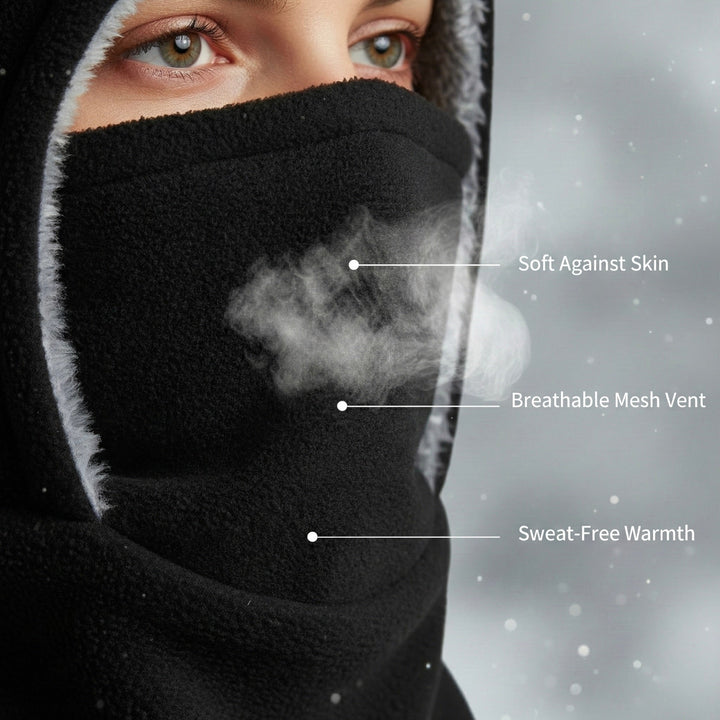 Oliver l ThermaFleece Windproof Hat, Mask & Neck Warmer