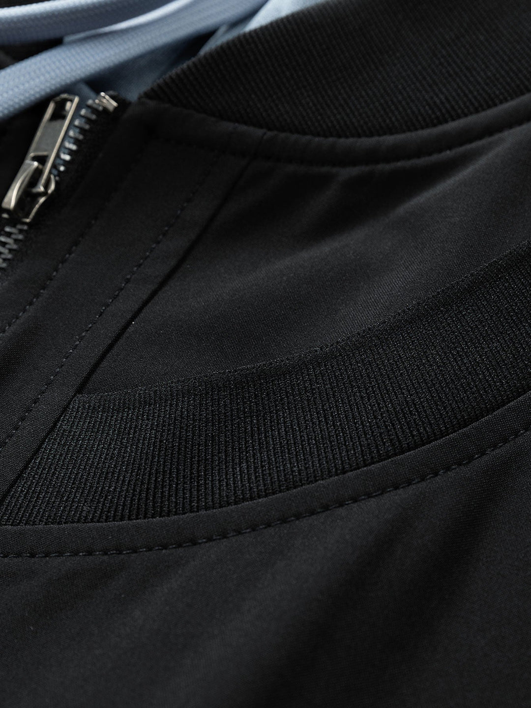 Quilted Bomber Jacket with Hood