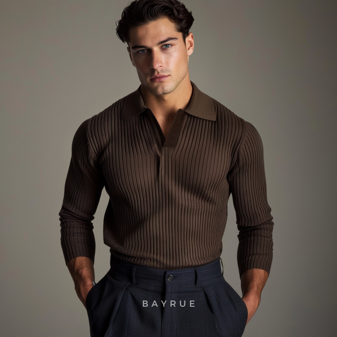 Ashford l Open Collar Shirt