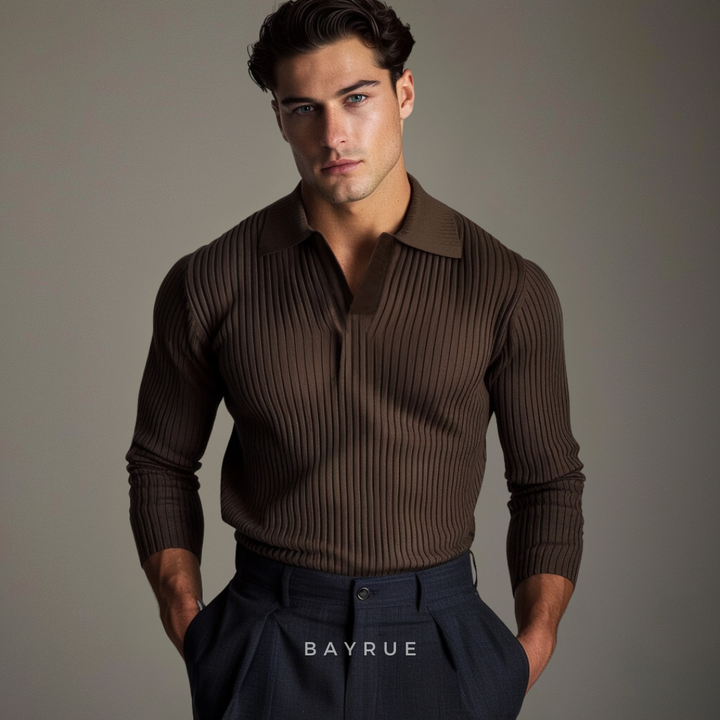 Ashford l Open Collar Shirt