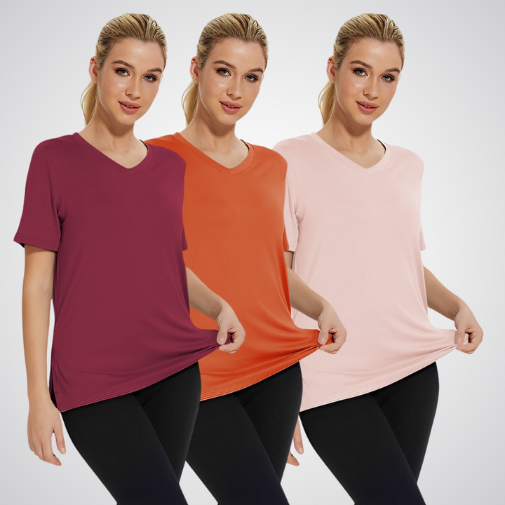 Selena l  Casual Loose Fit Tee (Pack of 3)