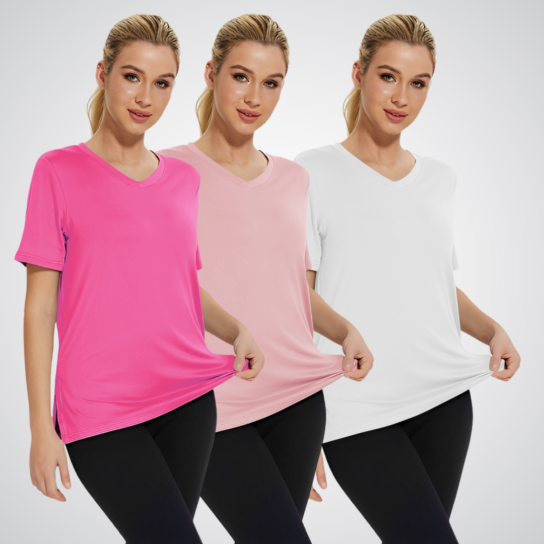 Selena l  Casual Loose Fit Tee (Pack of 3)
