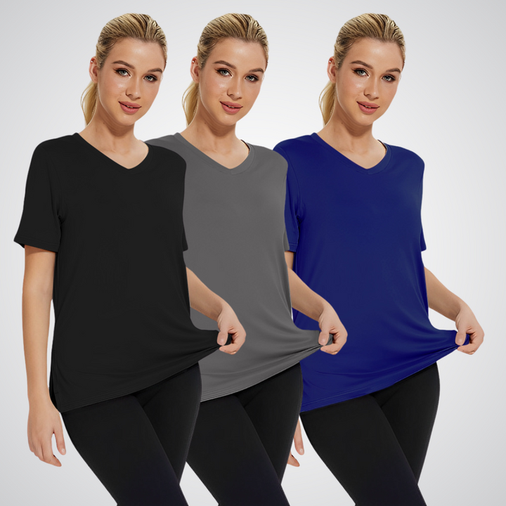 Selena l  Casual Loose Fit Tee (Pack of 3)